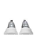Alexander Mc Queen Women's Fabric Sneakers Black/White