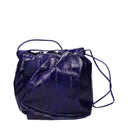 Jil Sander Women's Shoulder Bag Violet/Juniper Leather