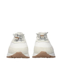 Eleventy Sneakers Men's Fabric White/Light Beige