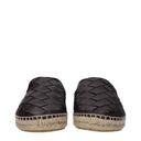Bottega Veneta Women's Jack Leather Espadrilles Brown/Dark Chocolate