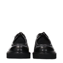 Max Mara Derby Track Damens Schwarzes Leder