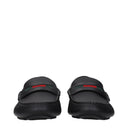 Gucci Men's Driver Loafers Black Leather