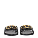 Valentino Garavani Slides And Clogs Women Leather Black