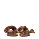 Chanclas Louboutin Nilo para mujers Tela multicolor