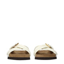 Valentino Garavani Sandals And Clogs Women Beige/Ivory Leather