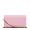 Pinko Pochette Women's Pink Leather