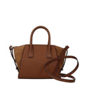 Michael Kors Avril Women's Handbag Brown/Luggage Leather