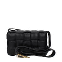 Bottega Veneta Women's Cassette Crossbody Bag Black Leather