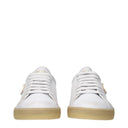 Prada Men's Sneakers White/Dirty White Leather