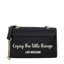 Love Moschino Women's Crossbody Bags Polyurethane Black