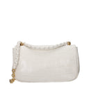 Tom Ford Women's Shoulder Bags White/Chalk Leather