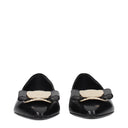 Salvatore Ferragamo Zea Women's Ballet Flats Black Leather