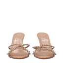 Louboutin Women's Sandals Pink/Blush Leather