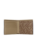 Fendi Men's Wallet Beige/Sand Leather