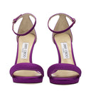 Jimmy Choo Sandalen Misty Woman Raso Lila