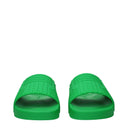Bottega Veneta Women's Sandals And Clogs Green/Parrot Rubber