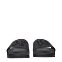 Palm Angels Men's Clogs And Mules Rubber Black