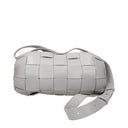 Bottega Veneta Herens Grijze lederen Boombox-handtassen