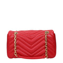 Borse a tracolla Gucci Marmont Donna Pelle Rosso/Rosso brillante