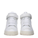 Saint Laurent Scarpe da ginnastica Lax Donna's Pelle Bianca/Bianco Ottico
