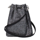 Jimmy Choo Bon Bon Crossbody Bags Women Satin Black