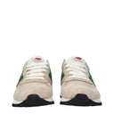 New Balance Sneakers 990 Men's Suede Beige/Green