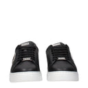 Philipp Plein Herrens Ledersneaker Schwarz