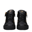 Giuseppe Zanotti Men's Sneakers Black Leather