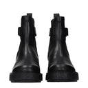 Versace Men's Ankle Boots Black Leather