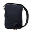 Versace Men's Crossbody Bags Fabric Blue/Navy Blue