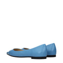 Jimmy Choo Leni Women's Ballerina Shoes Celeste Leather