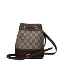 Gucci Women's Crossbody Bags Beige/Ebony Fabric