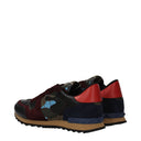 Valentino Garavani Men's Sneakers Green/Blue Leather