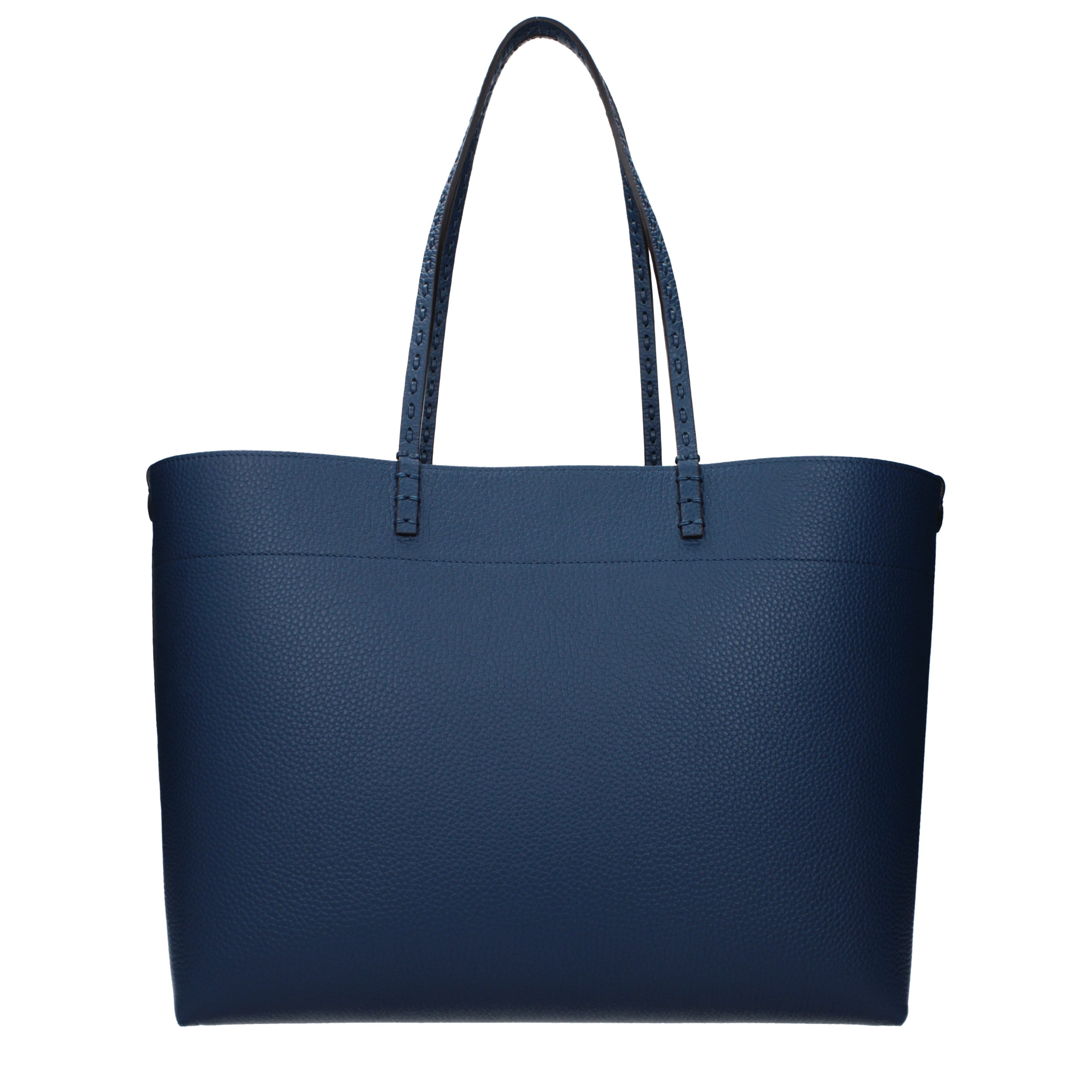 Fendi Femme's Sac à bandoulière en cuir bleu