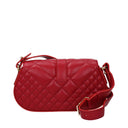 Versace Women's Red Leather Shoulder Bag