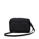 Saint Laurent Lou Donna Crossbody Bag Black Leather
