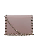 Valentino Garavani Women's Rockstud Crossbody Bag Pink/Dust Pink Leather