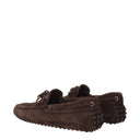 Tod's Men's Moccasins Suede Brown/Moro