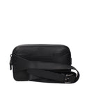 Pineider Men's Leather Bags And Backpacks Black