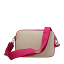 V°73 Women's Crossbody Bag Responsibility Bis Polyester Beige/Fuchsia