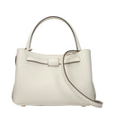 Tod's Women's Handbags Beige/Chalk Leather