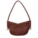 Bottega Veneta Women's Brown/Sapele Leather Baby Soltice Shoulder Bags