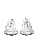 The Attico Ester Women's Sandals Silver Leather