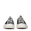 Comme Des Garçons Sneakers Converse Herrens Stoff Schwarz