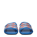 Jimmy Choo Slippers And Clogs Nako Women's Fabric Sky Blue/Sky