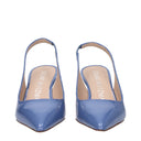 Stuart Weitzman Stuart Donna Glossy Sandals Sky Blue/Steel Blue