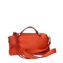 Sacs à main Fendi By The Way Femmes Cuir Orange/Argent
