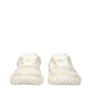 Jil Sander Sneakers Moon Damens Stoff Weiß/Grau