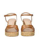 Stuart Weitzman Dayna Sandalen Damess Bruin leer