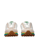 Salvatore Ferragamo Sneakers Iggy Men's Fabric White/Beige